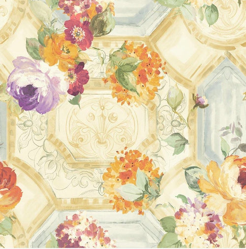 Yellow Wallpaper & Green Wallpaper - Mayflower Wallpaper