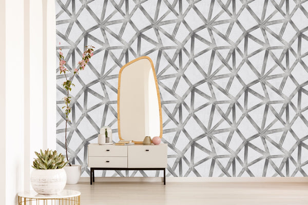 Interstellar White Peel and Stick Wallpaper KO10514 - Mayflower Wallpaper