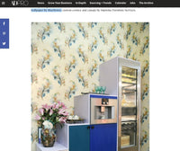 Architectural Digest Apt NYC - Mayflower Wallpaper