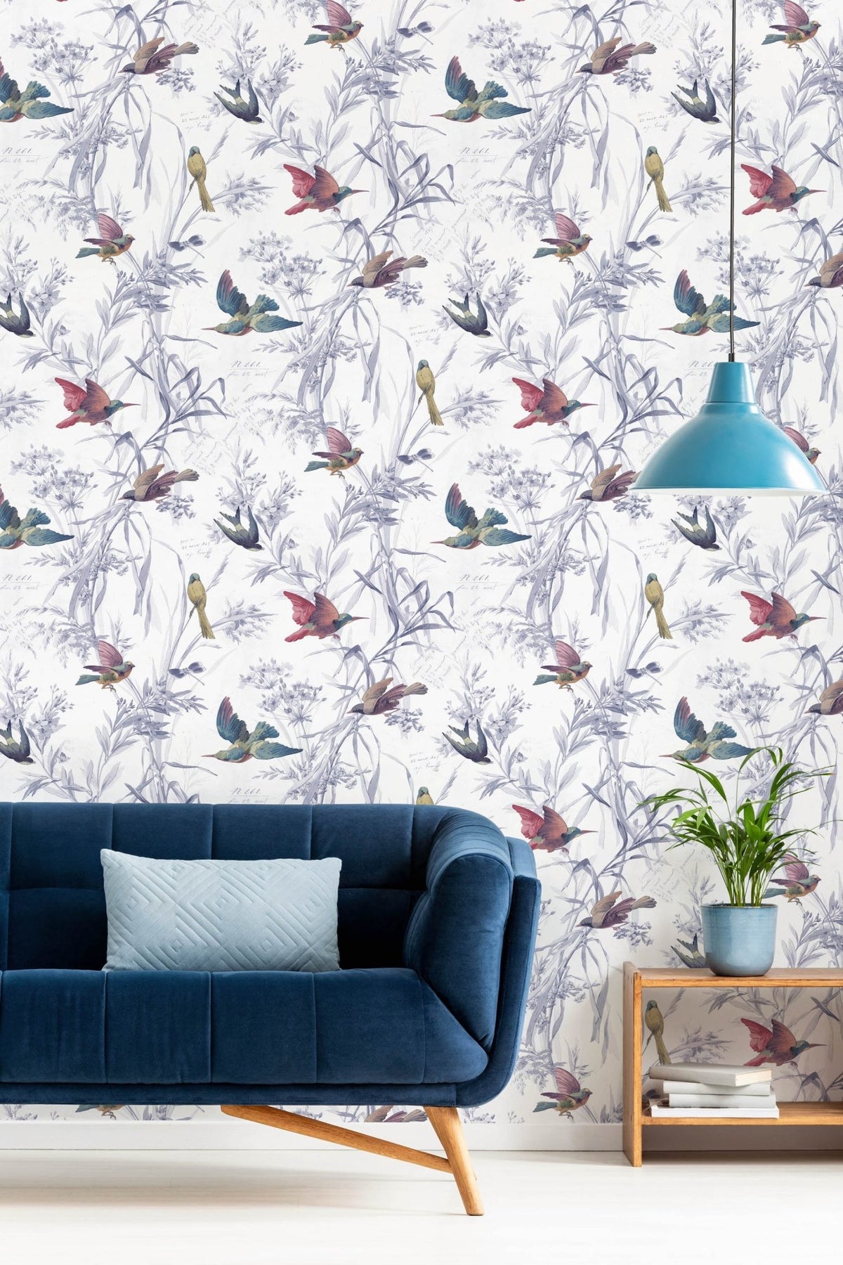 Birds Of Paradise Mixed Berry FJ40911 - Mayflower Wallpaper