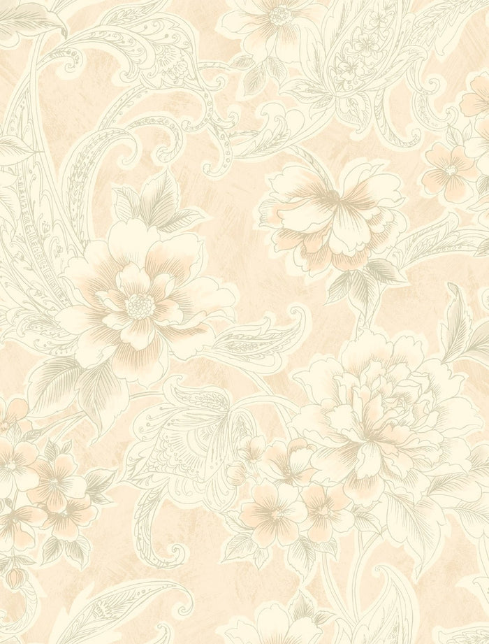 Blush Flowers MF41506 - Mayflower Wallpaper