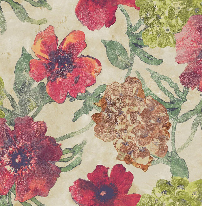 The edgy florals are a perfectly balanced blend of contemporary and traditional.
