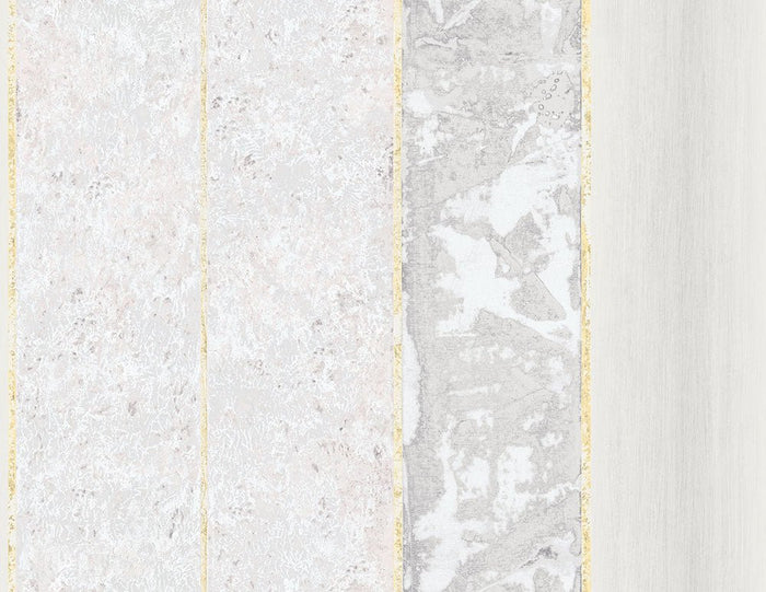 gray and gold striped wallpaper