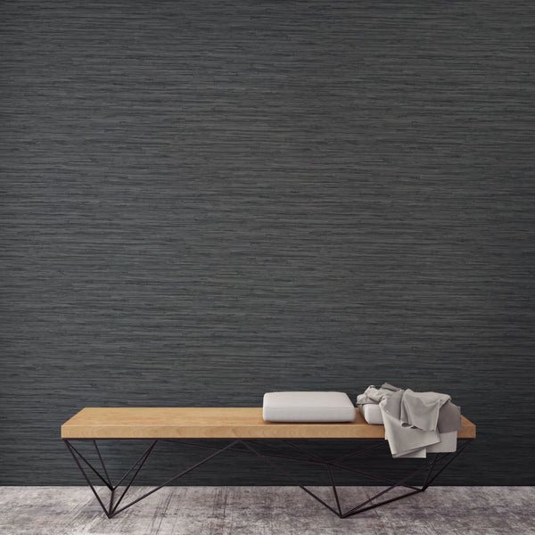 Grasscloth Onyx FJ40180 - Mayflower Wallpaper