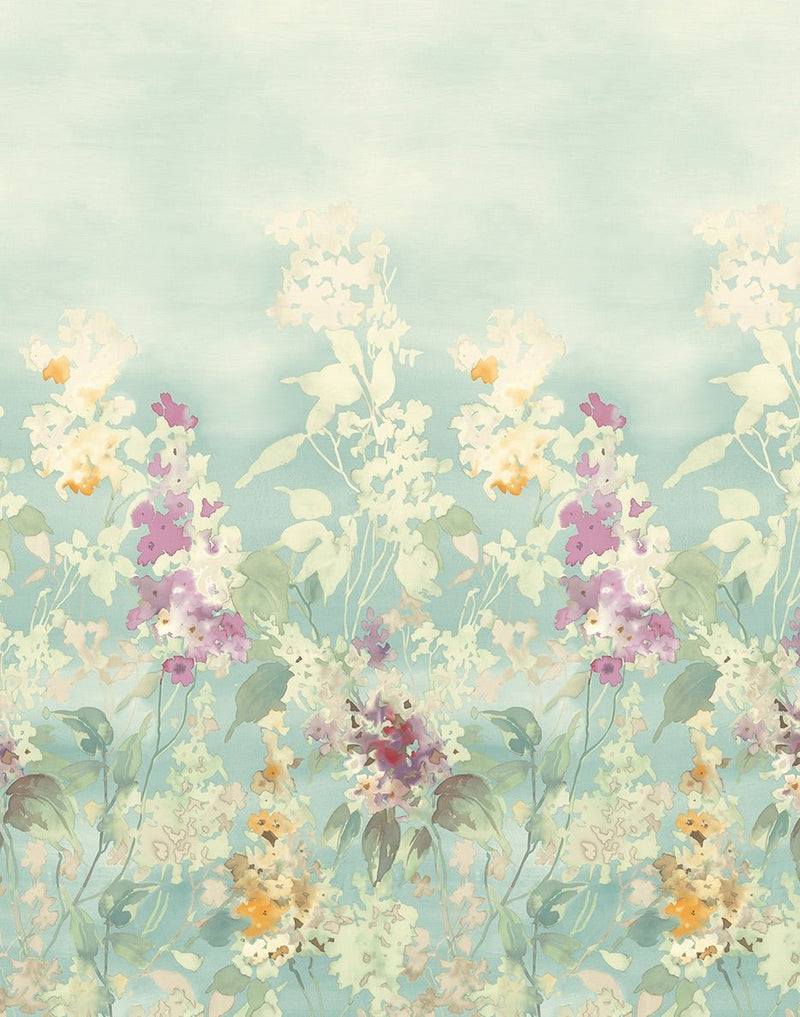 Hollyhocks MF81202M - Mayflower Wallpaper