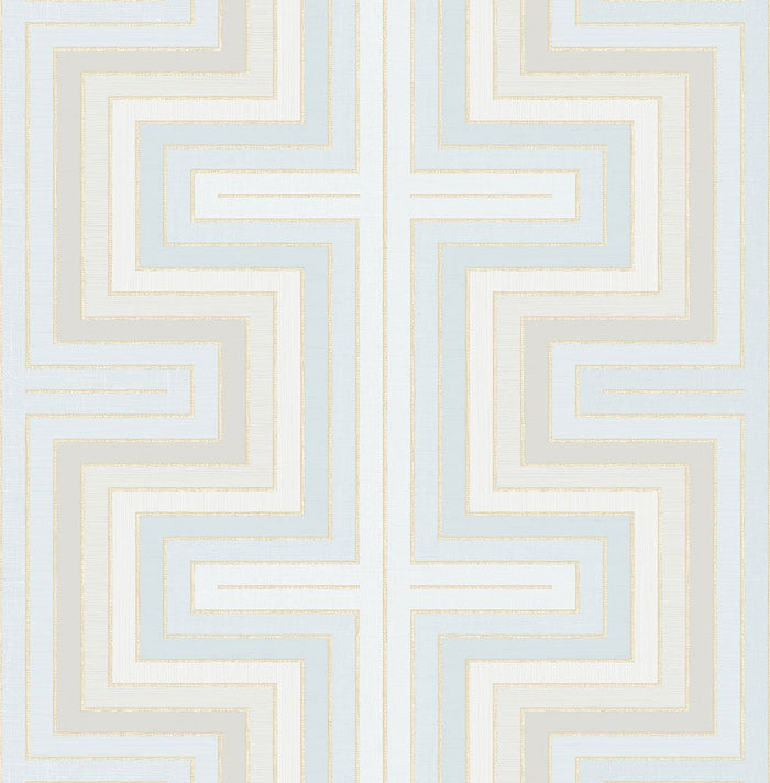 Maze Turquoise FJ40505 - Mayflower Wallpaper