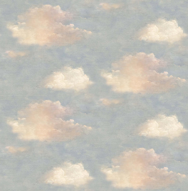 MFW30902 Pastel Cloud Wallpaper Peel and Stick - Mayflower Wallpaper