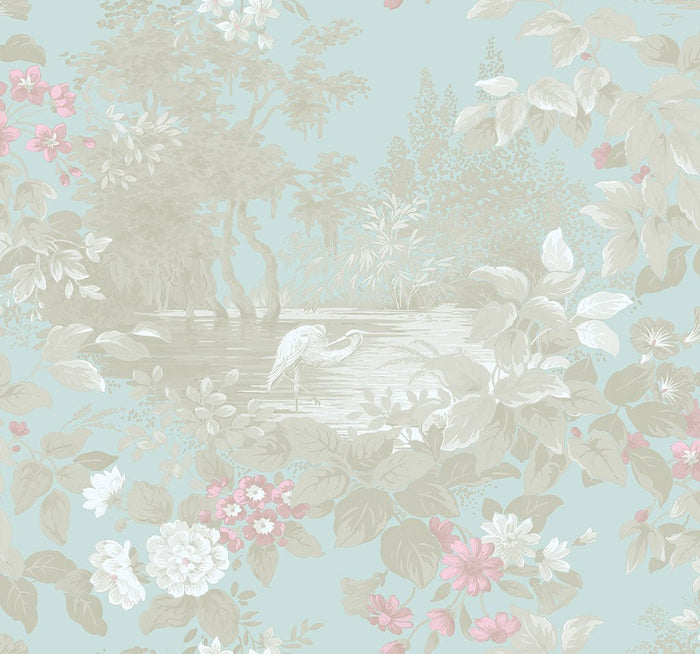 Reflective Pool Thunderbird FJ40304 - Mayflower Wallpaper