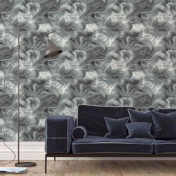 Smoke Peel and Stick Wallpaper MD000124 - Mayflower Wallpaper