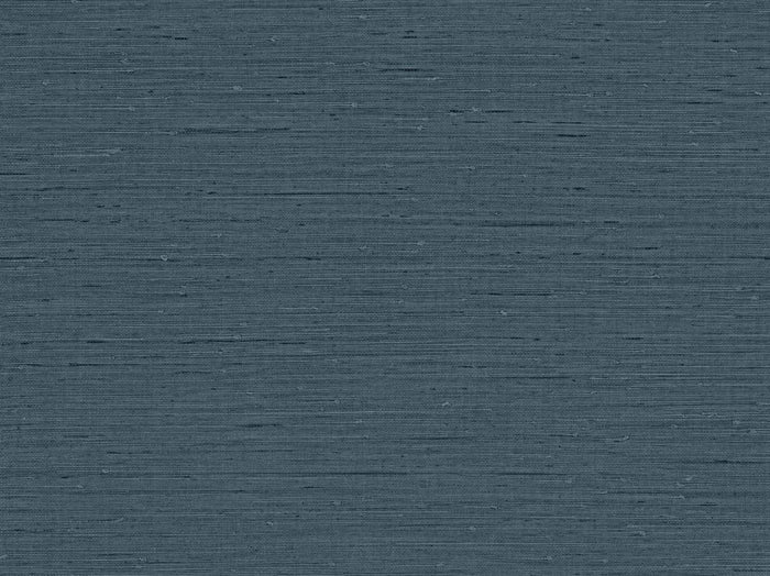 deep blue grasscloth vinyl wallpaper