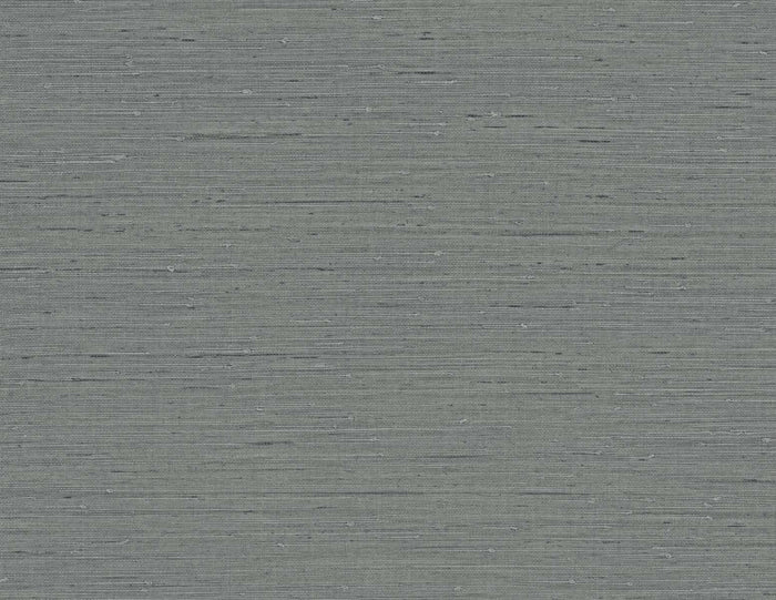 Dark Gray Grasscloth Wallpaper