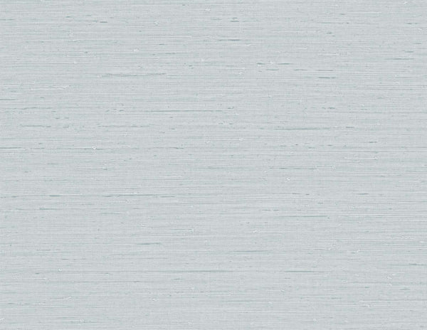 Blue gray grasscloth wallpaper