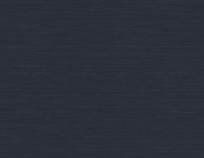 Dark blue grasscloth wallpaper