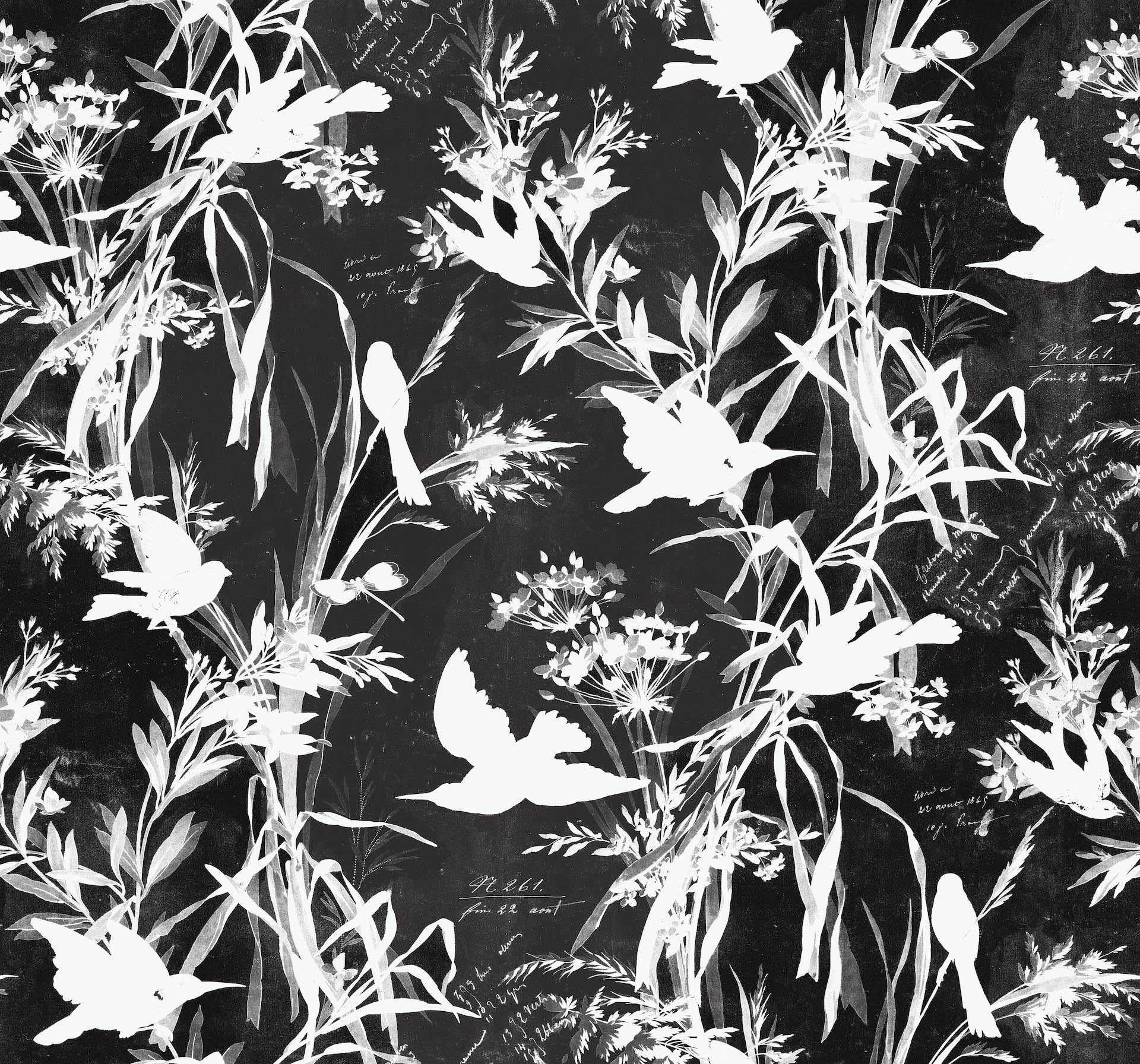 Ivory Birds in Flight Wallpaper MD10014 - Mayflower Wallpaper