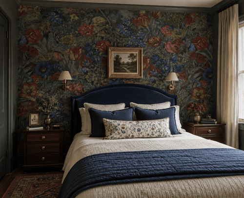 Morris Style Wallpaper - Mayflower Wallpaper