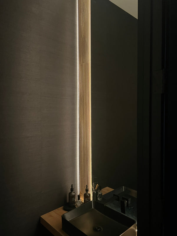 Black Sisal Natural Real Grasscloth SY21800