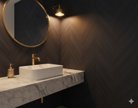 TS82012	Vinyl embossed Sisal Contemporary Alpha Blue Matte