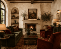 Antique Gold Plaster Effect Wallpaper Mark MF51119 - Mayflower Wallpaper