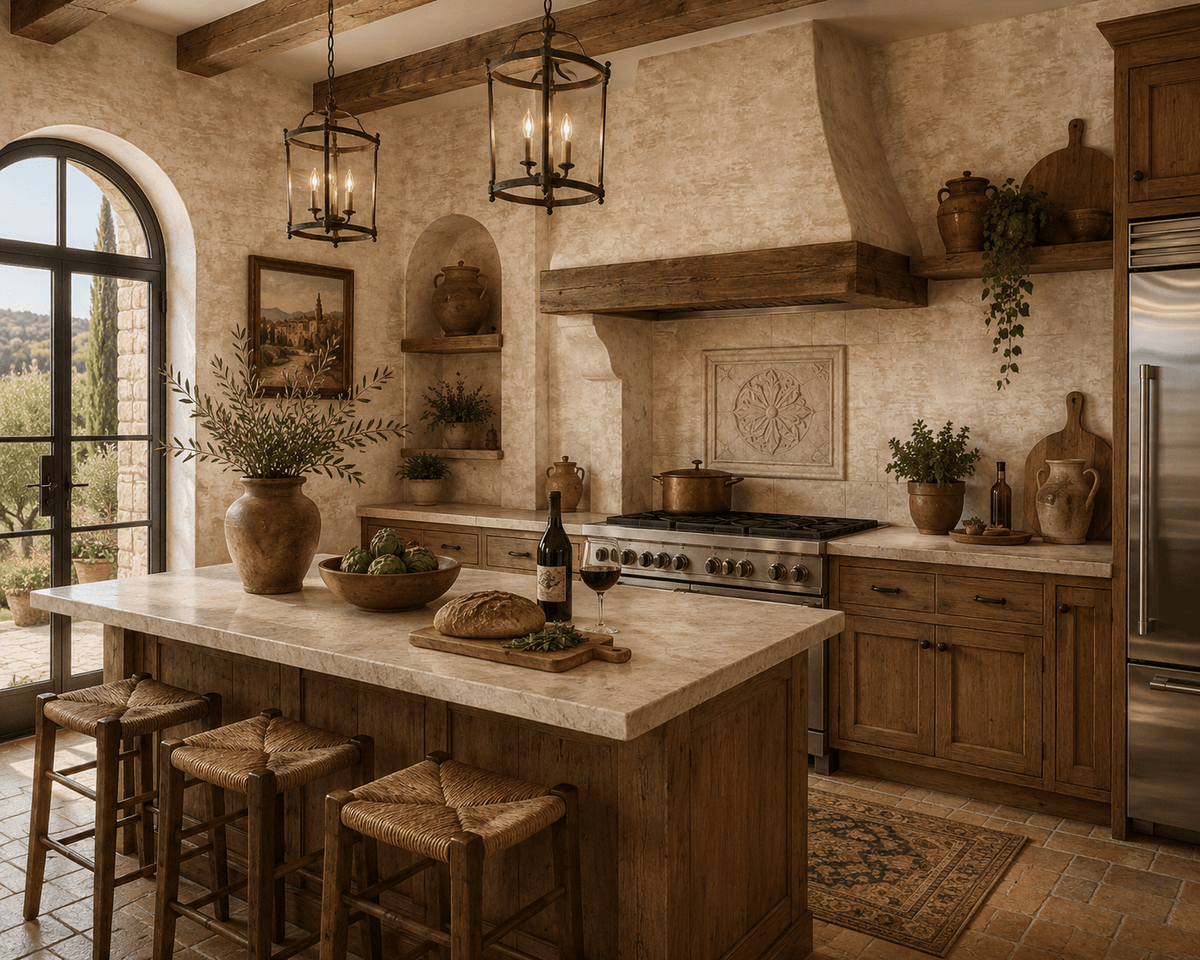 Antique Gold Plaster Effect Wallpaper Mark MF51119 - Mayflower Wallpaper
