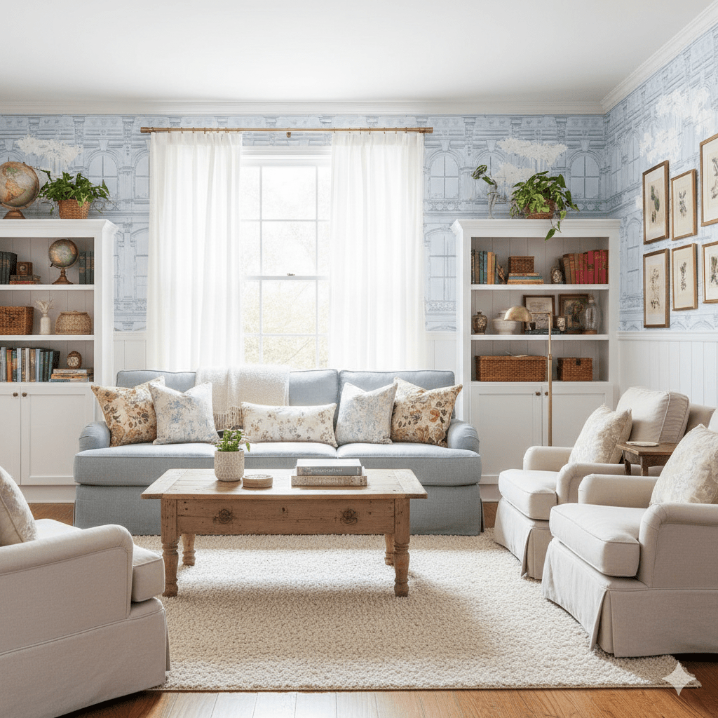 Architecture with Tree Shadow FJ31508 - Mayflower Wallpaper