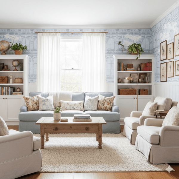 Architecture with Tree Shadow FJ31508 - Mayflower Wallpaper