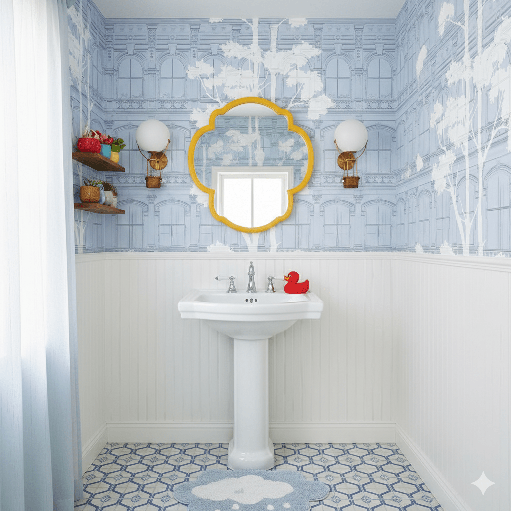 Architecture with Tree Shadow FJ31508 - Mayflower Wallpaper