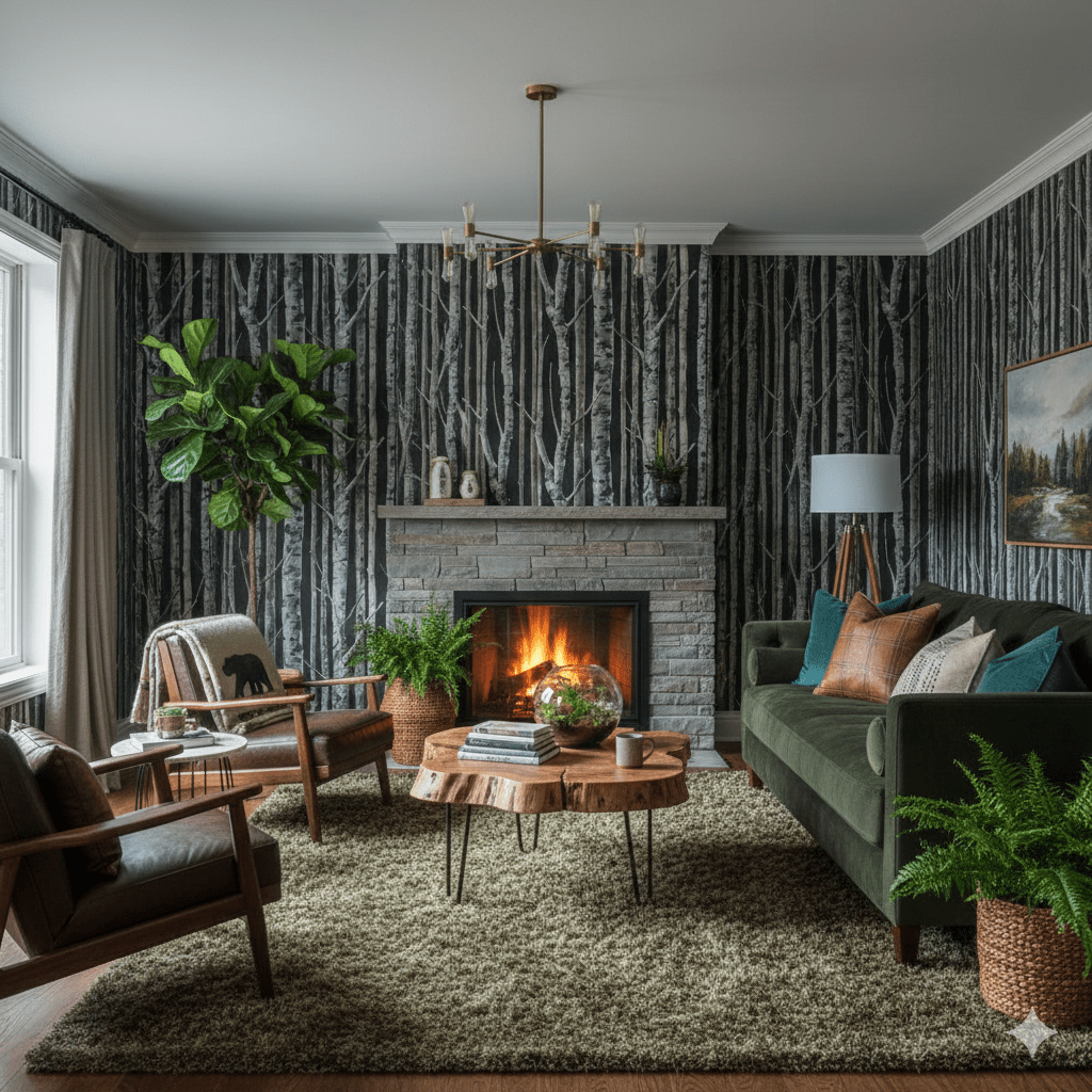 Birch FJ000114 - Mayflower Wallpaper