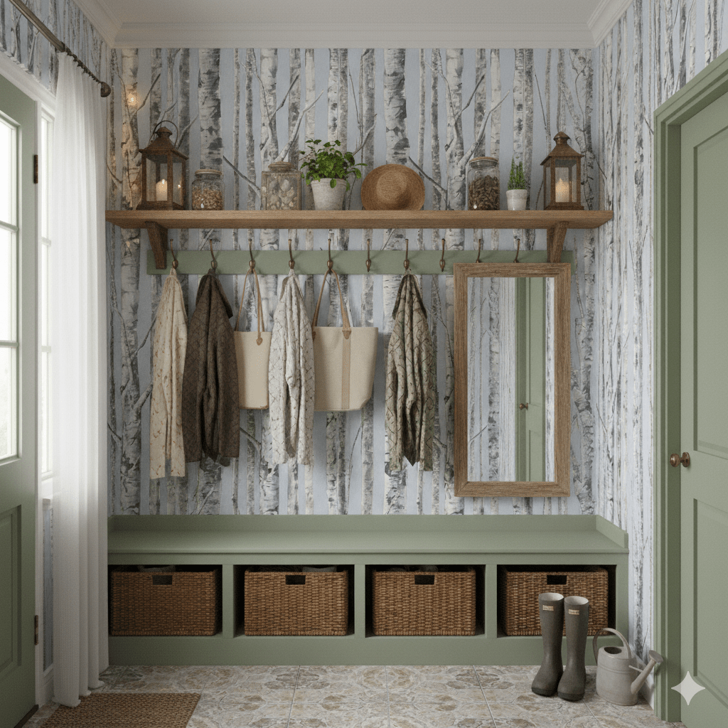 Birch FJ020114 - Mayflower Wallpaper