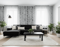 Birch Moonlight FJ41609 - Mayflower Wallpaper