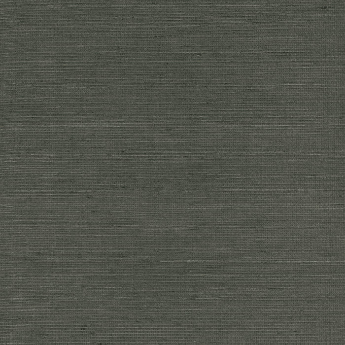 Black Moss Sisal Grasscloth SY21887 - Mayflower Wallpaper