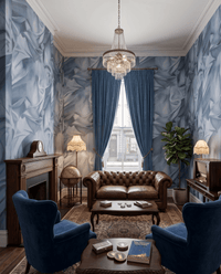 Blue Painterly Wallpaper Sheets FJ020216 - Mayflower Wallpaper