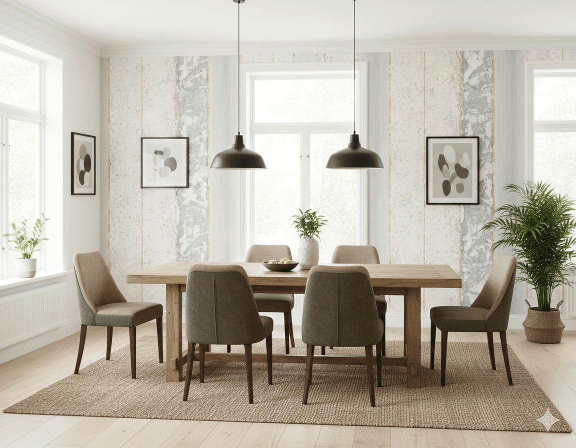 Brushwood Stripe FJ30202 - Mayflower Wallpaper