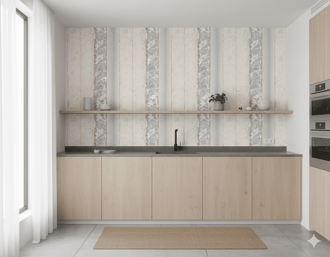 Brushwood Stripe FJ30202 - Mayflower Wallpaper