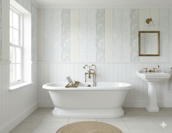 Brushwood Stripe FJ30208 - Mayflower Wallpaper