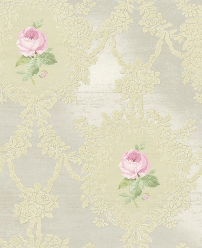 Cameo Rose MF20206 - Mayflower Wallpaper