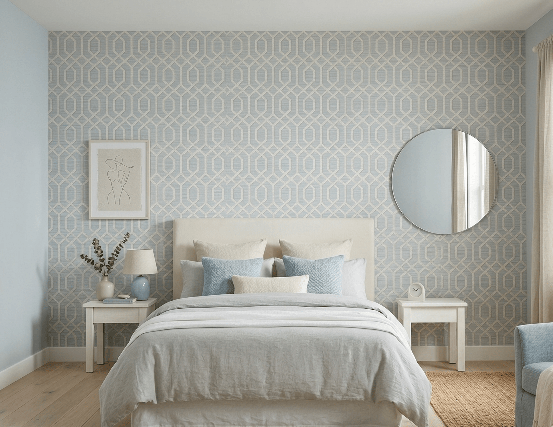 Giant's Causeway Sea Foam FJ40207 - Mayflower Wallpaper
