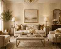Gold Minimalist Wallpaper Romeo MF81801 - Mayflower Wallpaper