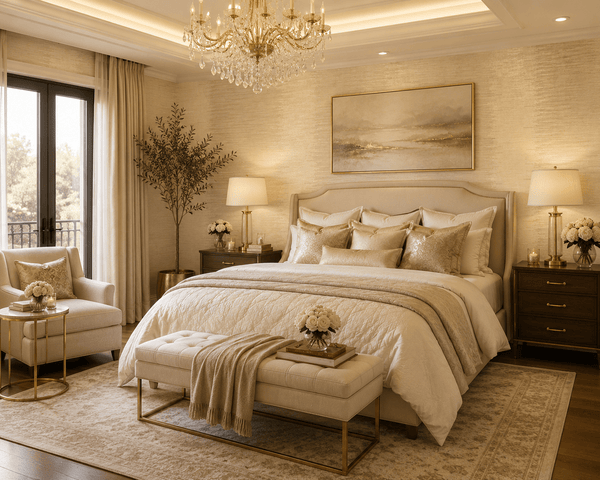 Gold Minimalist Wallpaper Romeo MF81801 - Mayflower Wallpaper