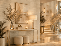 Gold Minimalist Wallpaper Romeo MF81805 - Mayflower Wallpaper