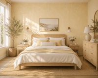 Gold Painterly Wallpaper Tapies MF42003 - Mayflower Wallpaper