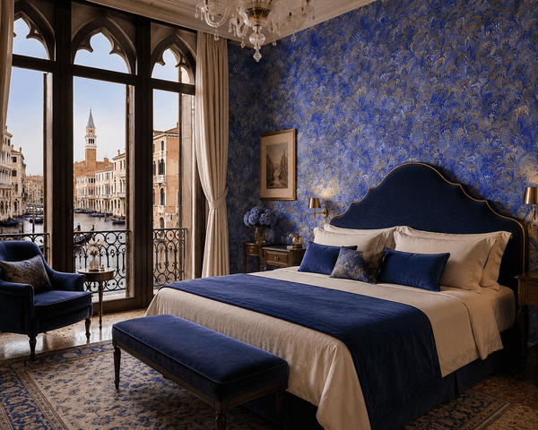 Gold Painterly Wallpaper Venetian Paper FJ020206 - Mayflower Wallpaper