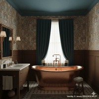 Gold Peel and Stick Wallpaper Morrissey MFW10806 - Mayflower Wallpaper