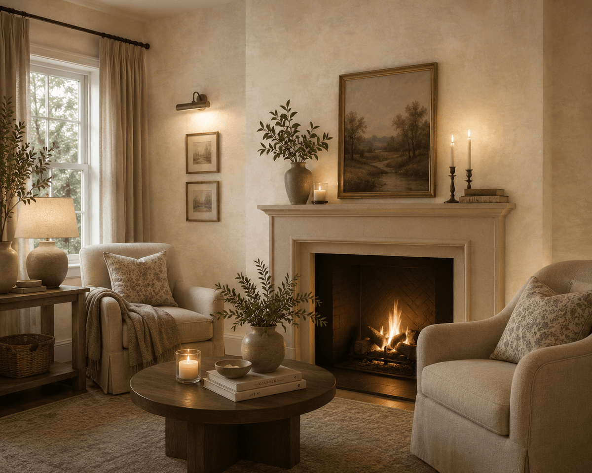 Gold Plaster Effect Wallpaper Mark MF51104 - Mayflower Wallpaper