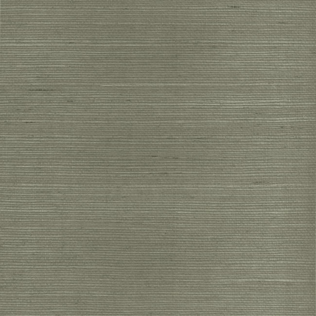 Gray Green Sisal Real Natural Grasscloth SY21848 - Mayflower Wallpaper