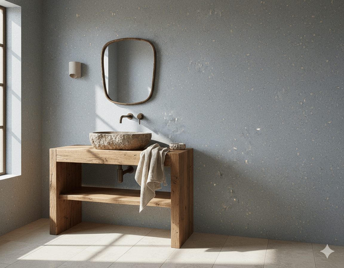 Gunmetal & Copper Faux Grasscloth Wallpaper – Embossed Texture FJ41709 - Mayflower Wallpaper