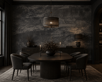 Gunmetal Painterly Wallpaper Canyon FJ000209 - Mayflower Wallpaper