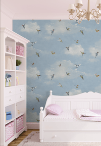 Hummingbird Peel and Stick Wallpaper MFW10019 - Mayflower Wallpaper