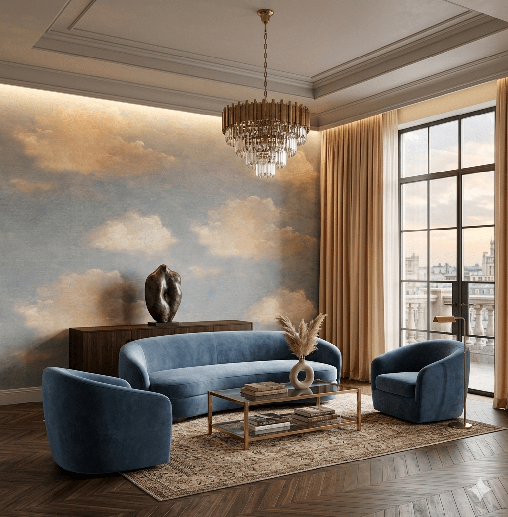 Large cloud mural MMP30902 - Mayflower Wallpaper