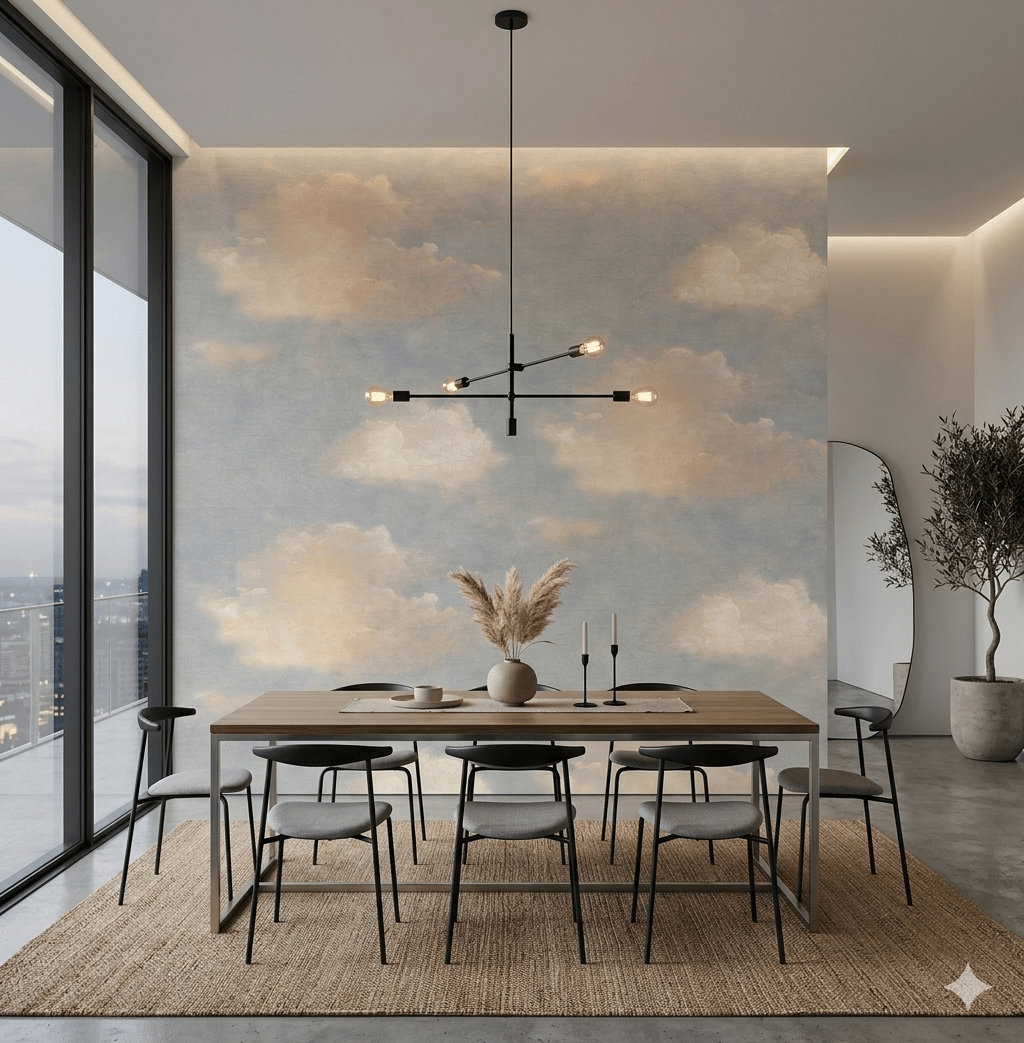 Large cloud mural MMP30902 - Mayflower Wallpaper
