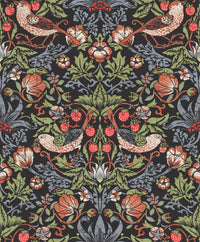 Moody Strawberry Thief Arts & Crafts Wallpaper AC41110 - Mayflower Wallpaper